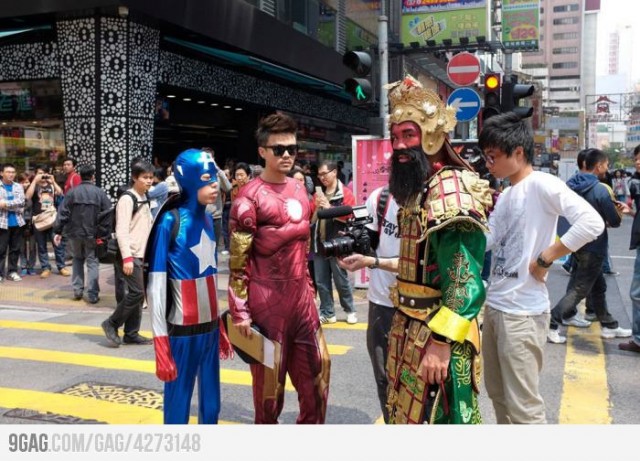 Суровый косплей - Мстители