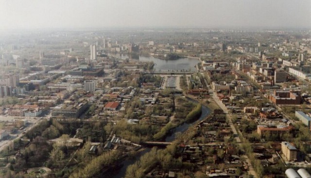 Фото некоторых городов с высоты