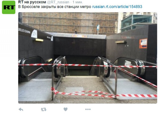 Взрывы в Брюсселе: аэропорт и метро
