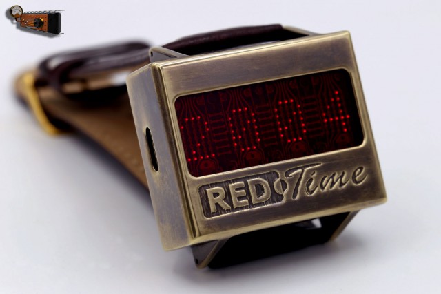Часы "RED Time" на матричном индикаторе