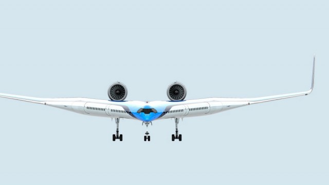 Самолет Flying-V сжигает на 20% меньше топлива и может перевозить более 300 пассажиров