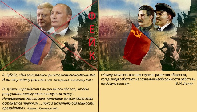 Подмена символа Победы в Великой Отечественной войне