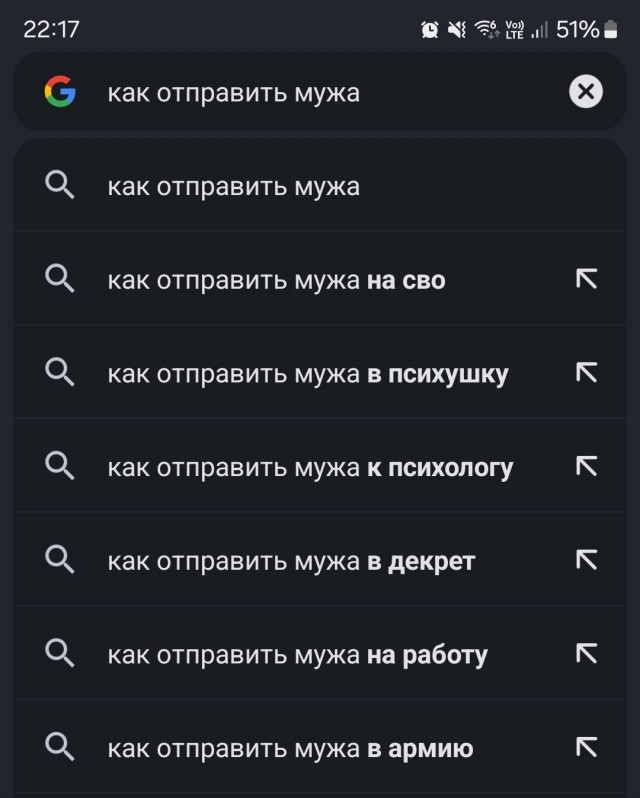 Что ищут простые русские жёны в поисковиках...