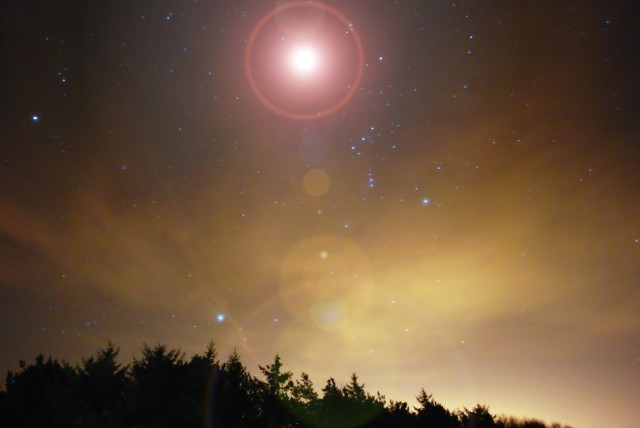 Как бы примерно выглядел взрыв Бетельгейзе с поверхности Земли