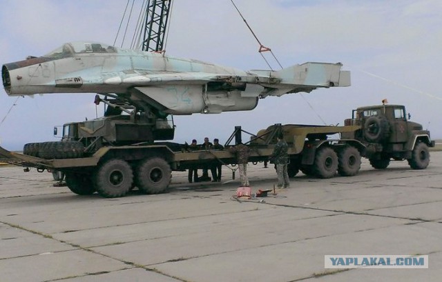 Украинские истребители МиГ-29