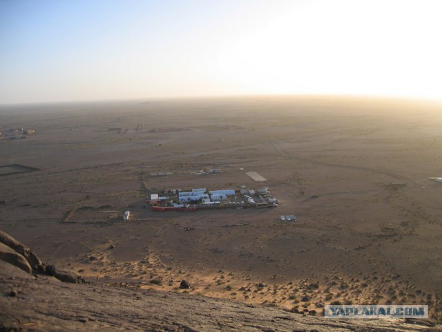 Сахара, взгляд вертолётчика