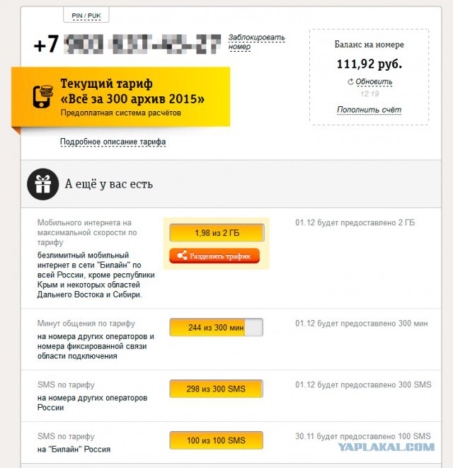 Новый Большой обман БИЛАЙН-МТС операторов