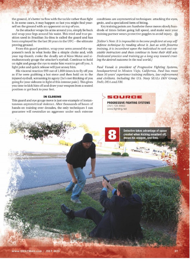 Пистолет помог женщине отбиться от похитителя