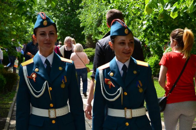 Парад Победы в Донецке