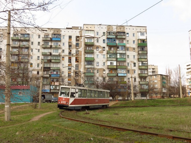 Электротранспорт в городах Донбасса