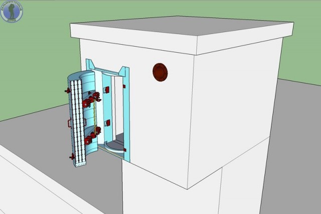 Взорванный в 70-х комплекс группового старта ядерных ракет 551-го РП
