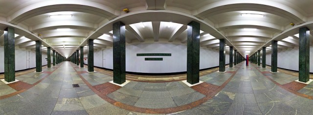 Панорамный взгляд на метро