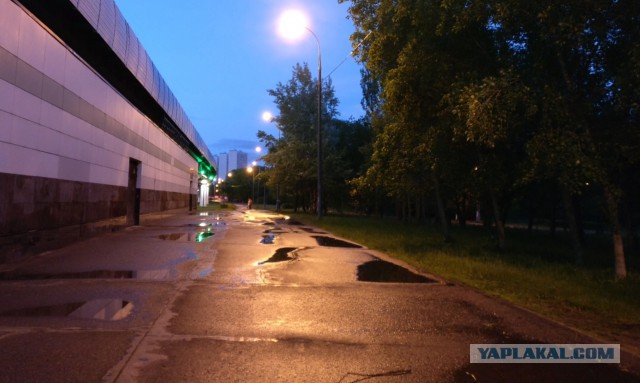 В Москве ураган!