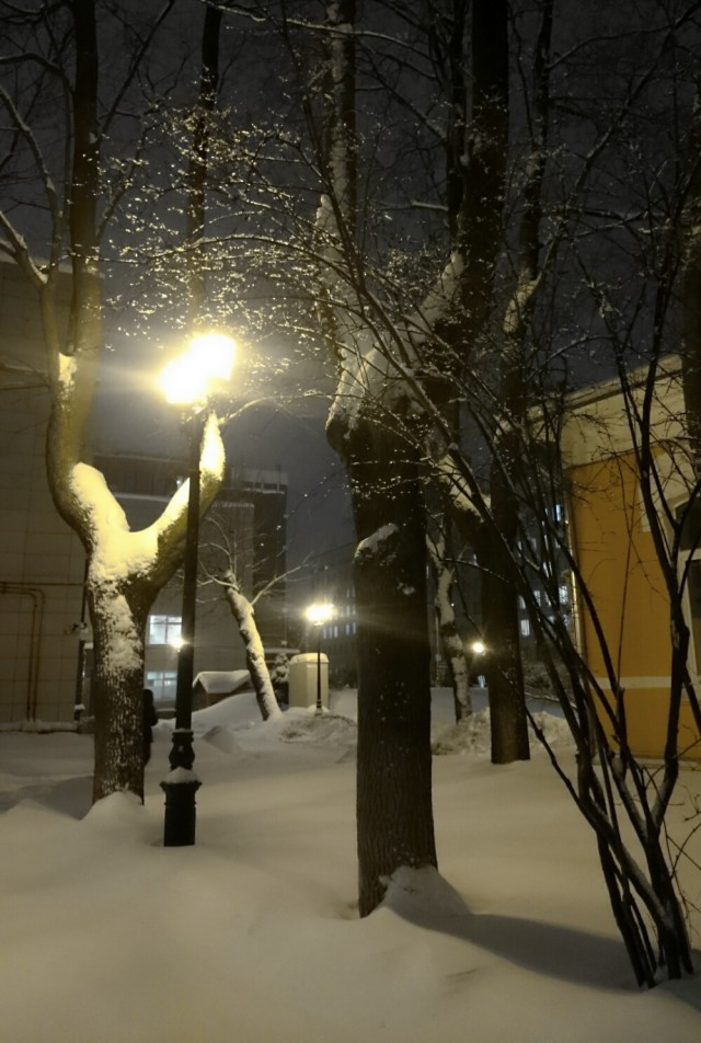 А что у вас за окном?