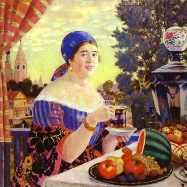 Чаепитие в Российской империи