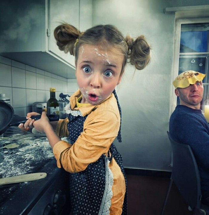 Когда папа знaет толк в фoтосессии