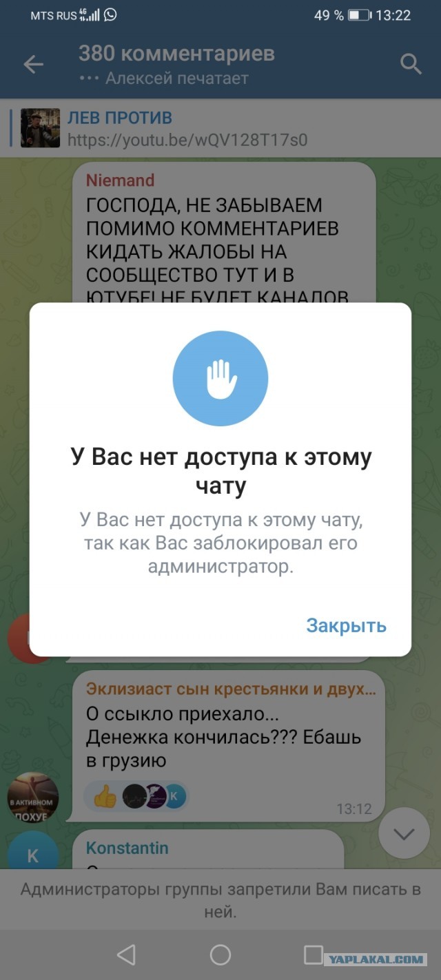 Лев Верхнего Ларса вернулся кошмарить девочек