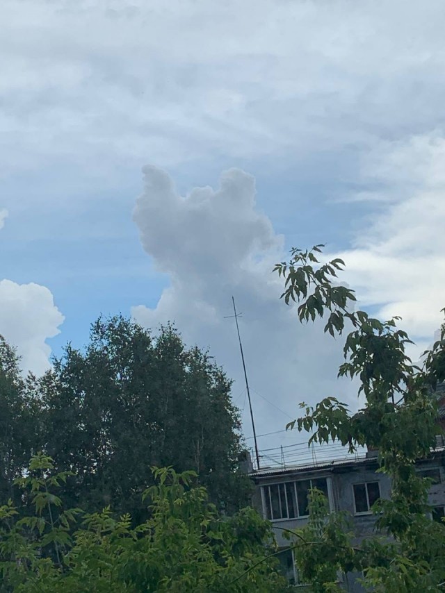 Облако на прощание