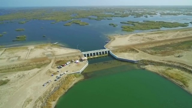 Как сегодня выглядят остатки Аральского моря
