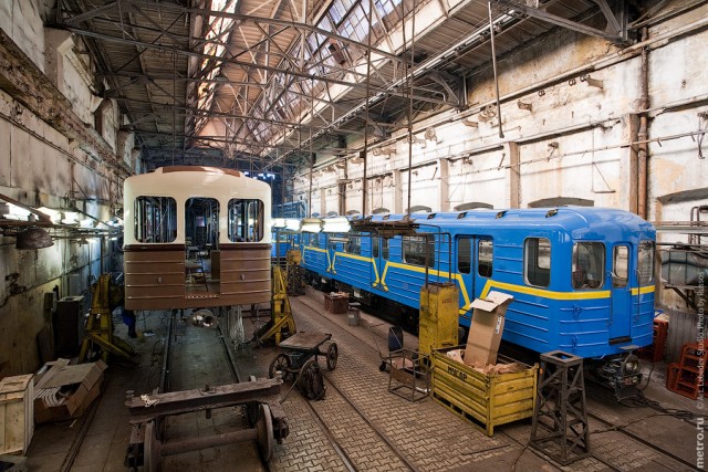 Как строился "Ретро-поезд"