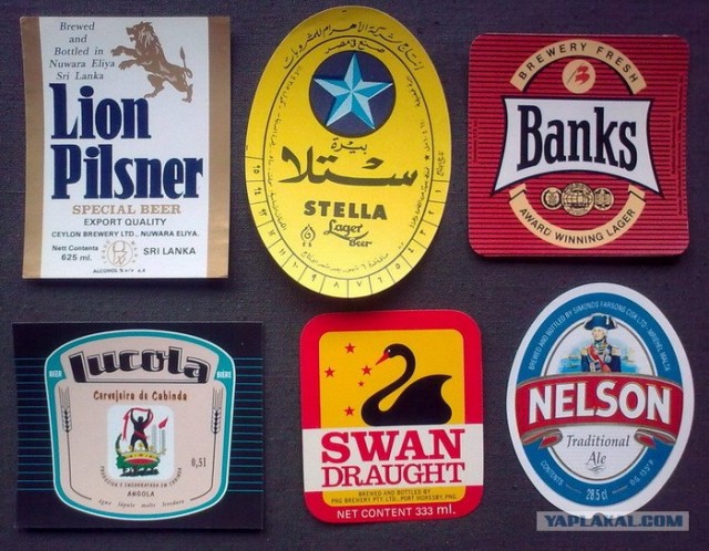 Моя коллекция пивных этикеток.