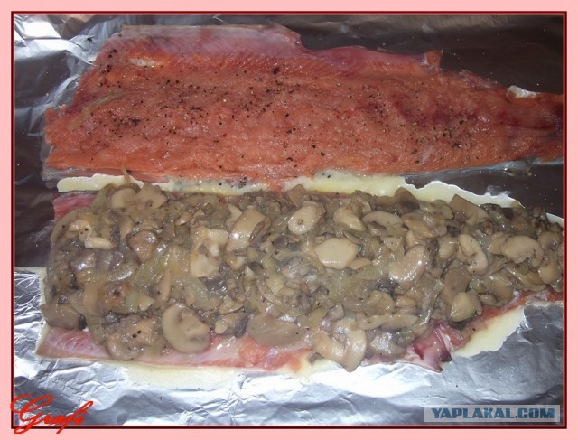 Горбуша запеченная