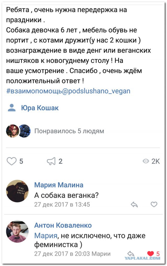 Пока нет Васька. Немного смешных коментов