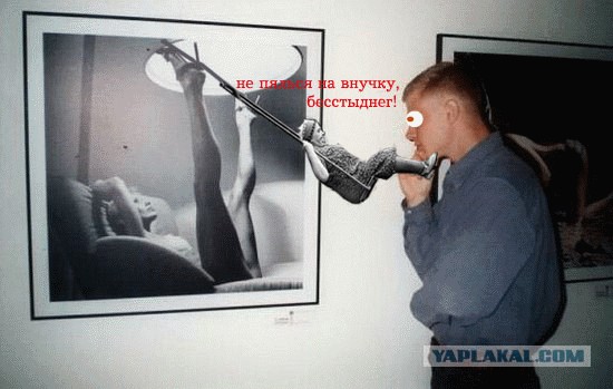 Фотожаба: Молодой ценитель