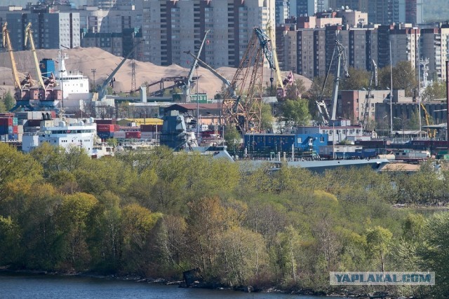 Церемония спуска на воду фрегата «Адмирал Головко» проекта 22350