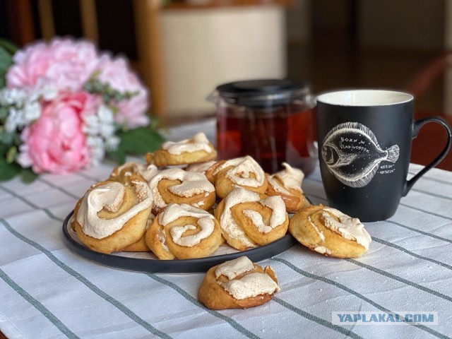 #ЯПовар. Печеньки-«улитки» с плавненым сырком