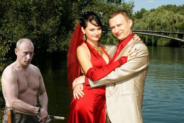 Романтический фон на свадебном фото