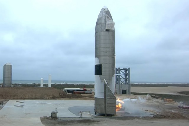 Прямая трансляция испытательного полёта Starship SN15