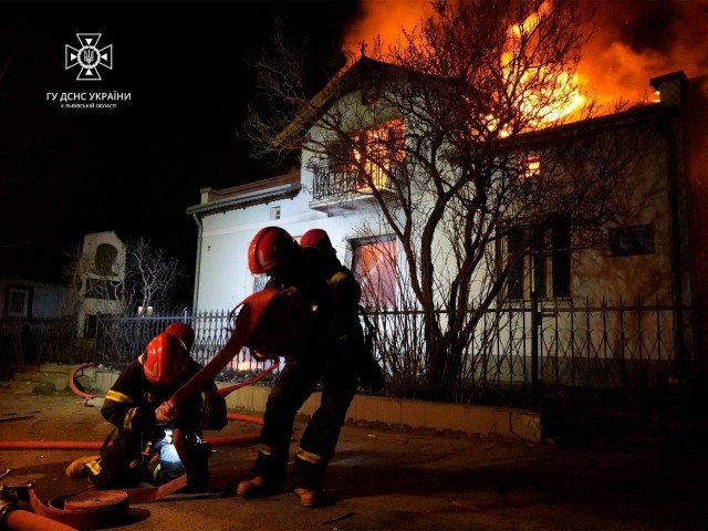 Во Львове уничтожили музей украинского националиста Шухевича