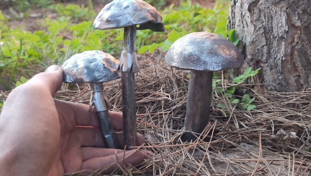 Всякие поделки с ковкой и без