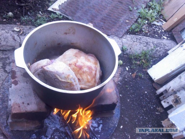 Как я готовлю вкусный плов в казане.