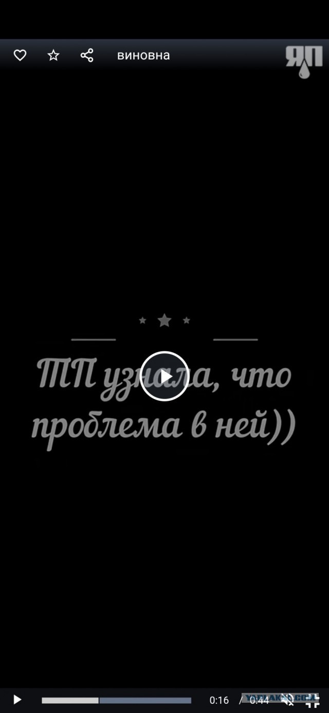 Виноваты все вокруг, кроме меня.