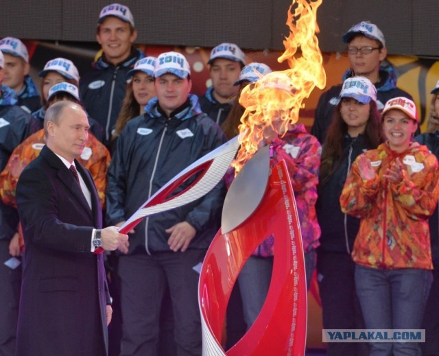 Олимпийский огонь погас.