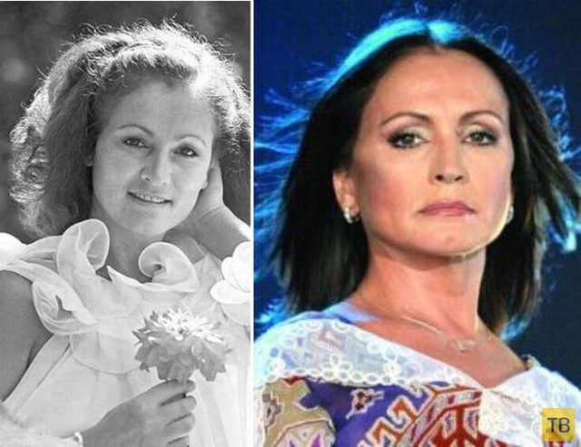 Звезды отечественной эстрады тогда и сейчас