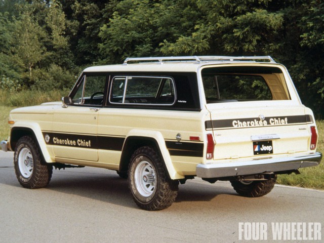 Первый из Cherokee. Jeep Cherokee SJ Chief 74-78г.