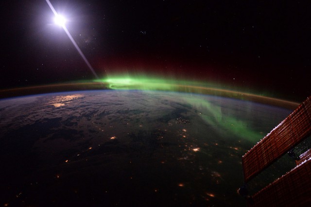 Это последние фотографии космоса, снятые с Международной космической станции