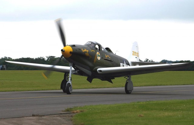 Покрышкин Александр Иванович и его истребитель Bell P-39 Airacobra