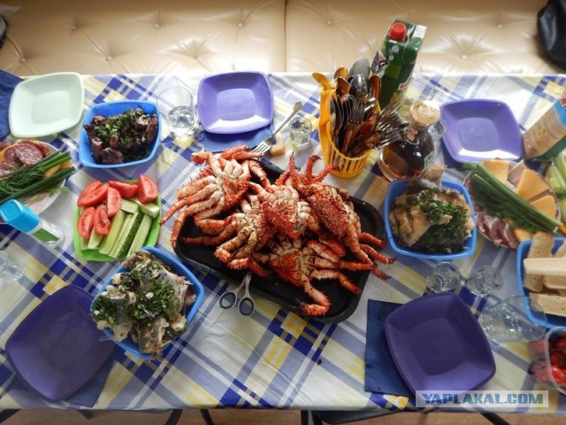 Морское меню Колымского рыбака