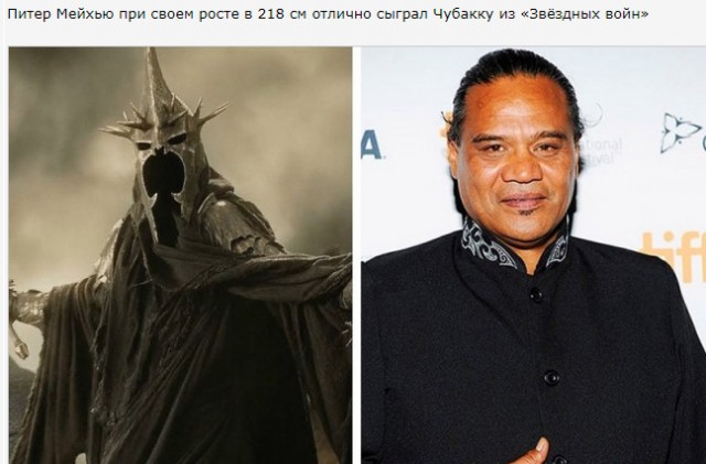 15 актеров, которые так и остались неизвестными, потому что сыграли свои лучшие роли в сложном гриме