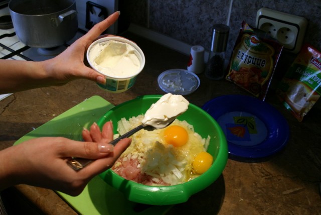 Куриные котлетки рубленные