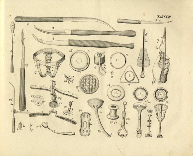 Медицинские инструменты 19 го века