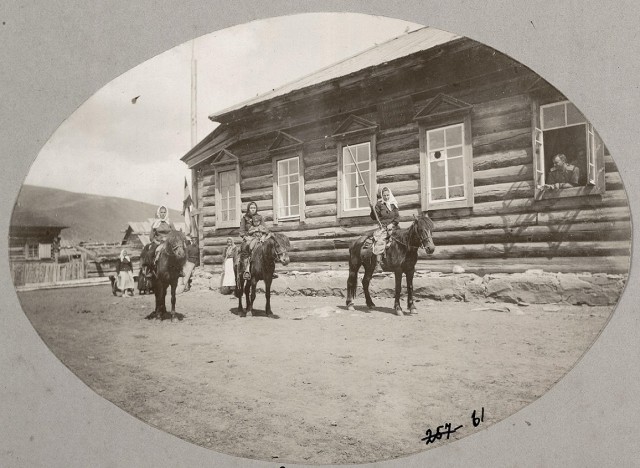 Сибирское казачье войско 1909г. Лица. Виды