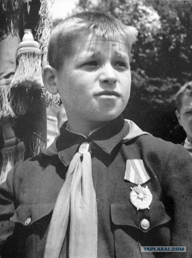 Самый юный кавалер ордена Красного Знамени