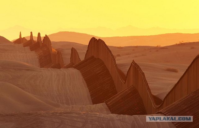 На границе США и Мексики