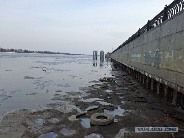 Волга: вместо половодья - обмеление.