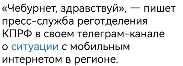«Чебурнет, здравствуй»